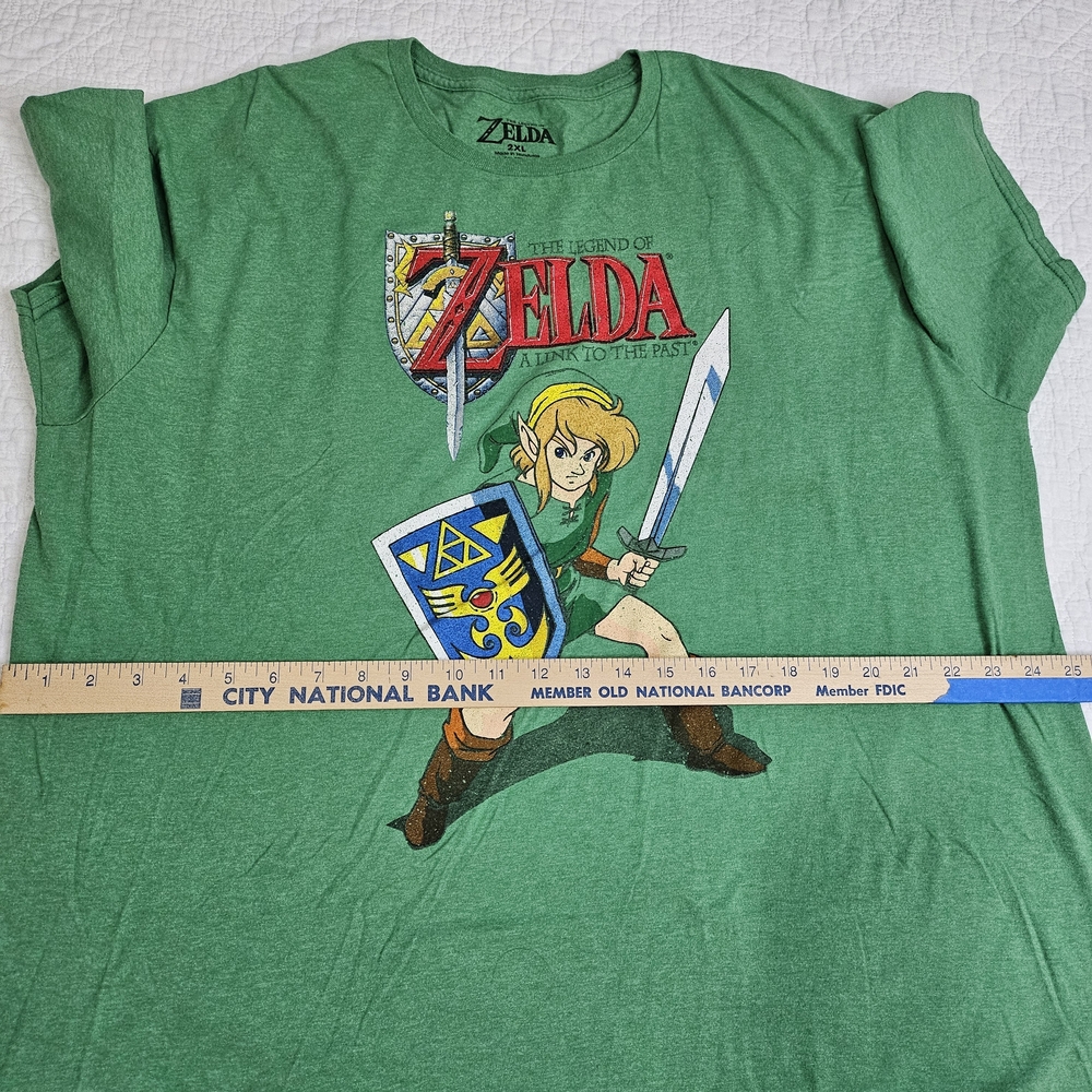 The Legend of Zelda Green Graphic Tee - Zelda - Picture 5 of 5